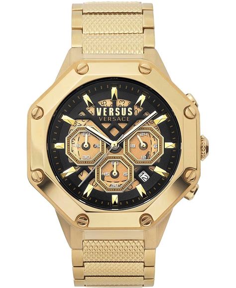 versus versace new logo uhr rot|versace watch reviews.